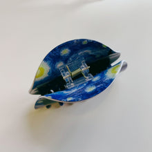 Load image into Gallery viewer, Velvet Claws Starry Night Hair Clip | Claw Clip in Velvet Travel Bag