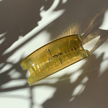 Load image into Gallery viewer, Velvet Claws The Bean Hair Claw in Avocado | Claw Clip in Velvet Travel Bag