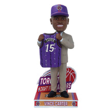 Load image into Gallery viewer, Vince Carter Toronto Raptors 1998 NBA Draft Pick Bobblehead