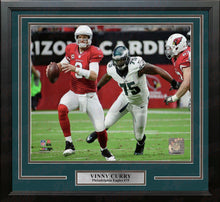Load image into Gallery viewer, Vinny Curry in Action Philadelphia Eagles Framed Football Photo