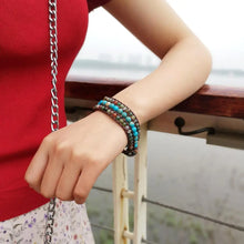 Load image into Gallery viewer, Bohemian Imperial Jasper Positivity Bracelet