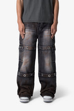 Load image into Gallery viewer, Void Baggy Ring Denim - Washed Black