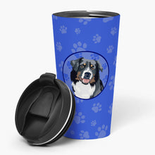 Load image into Gallery viewer, Australian Shepherd Black Tricolor #1  Stainless Steel 16 oz  Tumbler