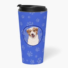 Load image into Gallery viewer, Australian Shepherd Red and White #1  Stainless Steel 16 oz  Tumbler