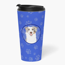Load image into Gallery viewer, Australian Shepherd Red Merle Tricolor #1  Stainless Steel 16 oz  Tumbler