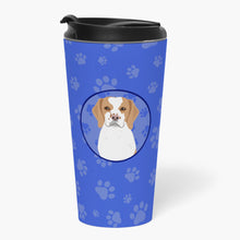 Load image into Gallery viewer, Beagle Red and White Red Ticked #1  Stainless Steel 16 oz  Tumbler