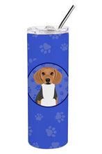 Load image into Gallery viewer, Beagle Tricolor #1  Stainless Steel 20 oz Skinny Tumbler