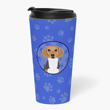 Load image into Gallery viewer, Beagle Tricolor #1  Stainless Steel 16 oz  Tumbler