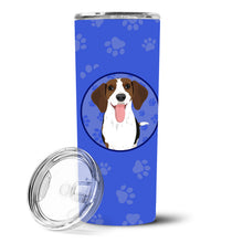 Load image into Gallery viewer, Beagle Tricolor Red Ticked #3  Stainless Steel 20 oz Skinny Tumbler