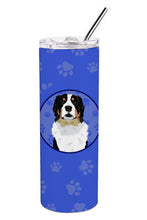 Load image into Gallery viewer, Bernese Mountain Dog #2  Stainless Steel 20 oz Skinny Tumbler