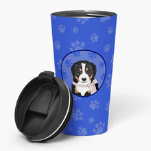 Load image into Gallery viewer, Bernese Mountain Dog Puppy #1  Stainless Steel 16 oz  Tumbler
