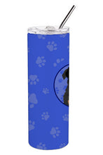 Load image into Gallery viewer, Bernese Mountain Dog Puppy #2  Stainless Steel 20 oz Skinny Tumbler