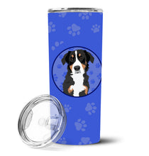 Load image into Gallery viewer, Bernese Mountain Dog Puppy #2  Stainless Steel 20 oz Skinny Tumbler