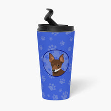 Load image into Gallery viewer, Chihuahua Chocolate and White #2  Stainless Steel 16 oz  Tumbler