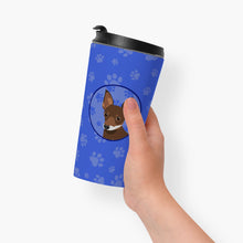 Load image into Gallery viewer, Chihuahua Chocolate and White #2  Stainless Steel 16 oz  Tumbler