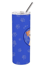 Load image into Gallery viewer, Chihuahua Cream  Stainless Steel 20 oz Skinny Tumbler