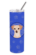 Load image into Gallery viewer, Chihuahua Cream  Stainless Steel 20 oz Skinny Tumbler