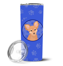Load image into Gallery viewer, Chihuahua Fawn  Stainless Steel 20 oz Skinny Tumbler
