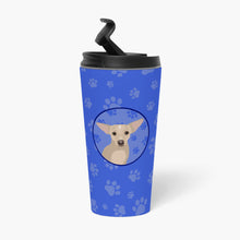 Load image into Gallery viewer, Chihuahua Silver  Stainless Steel 16 oz  Tumbler