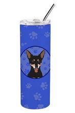 Load image into Gallery viewer, Chihuahua Tricolor #1  Stainless Steel 20 oz Skinny Tumbler