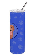 Load image into Gallery viewer, Chihuahua Red #1  Stainless Steel 20 oz Skinny Tumbler