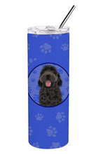 Load image into Gallery viewer, Doodle Black #1  Stainless Steel 20 oz Skinny Tumbler