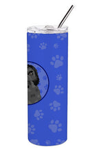 Load image into Gallery viewer, Doodle Black #3  Stainless Steel 20 oz Skinny Tumbler