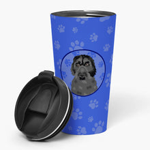 Load image into Gallery viewer, Doodle Black #3  Stainless Steel 16 oz  Tumbler