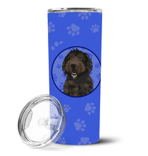 Load image into Gallery viewer, Doodle Chocolate #1  Stainless Steel 20 oz Skinny Tumbler