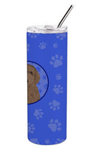 Load image into Gallery viewer, Doodle Chocolate #2  Stainless Steel 20 oz Skinny Tumbler