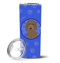 Load image into Gallery viewer, Doodle Chocolate #2  Stainless Steel 20 oz Skinny Tumbler
