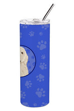 Load image into Gallery viewer, Doodle Cream #5  Stainless Steel 20 oz Skinny Tumbler