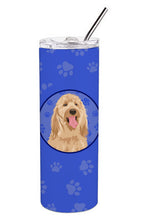 Load image into Gallery viewer, Doodle Fawn #3  Stainless Steel 20 oz Skinny Tumbler