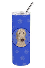 Load image into Gallery viewer, Doodle Fawn #4  Stainless Steel 20 oz Skinny Tumbler