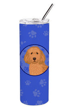 Load image into Gallery viewer, Doodle Red #1  Stainless Steel 20 oz Skinny Tumbler