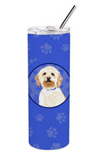 Load image into Gallery viewer, Doodle Red #2  Stainless Steel 20 oz Skinny Tumbler