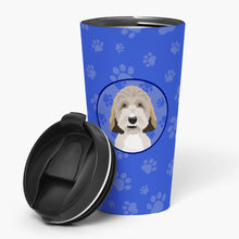 Load image into Gallery viewer, Doodle Tricolor #1  Stainless Steel 16 oz  Tumbler