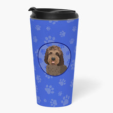 Load image into Gallery viewer, Doodle Tricolor #3  Stainless Steel 16 oz  Tumbler