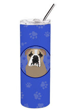 Load image into Gallery viewer, English Bulldog Lilac Tricolor  Stainless Steel 20 oz Skinny Tumbler