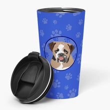 Load image into Gallery viewer, English Bulldog Tricolor #4  Stainless Steel 16 oz  Tumbler
