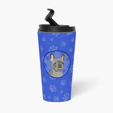 Load image into Gallery viewer, French Bulldog Blue  Stainless Steel 16 oz  Tumbler