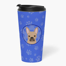 Load image into Gallery viewer, French Bulldog Cream  Stainless Steel 16 oz  Tumbler