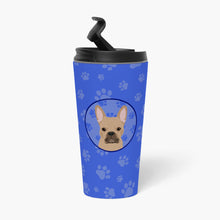 Load image into Gallery viewer, French Bulldog Cream  Stainless Steel 16 oz  Tumbler