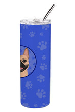Load image into Gallery viewer, French Bulldog Fawn #2  Stainless Steel 20 oz Skinny Tumbler