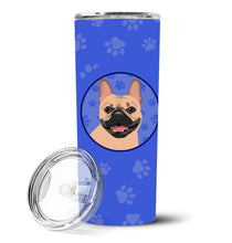 Load image into Gallery viewer, French Bulldog Fawn #2  Stainless Steel 20 oz Skinny Tumbler