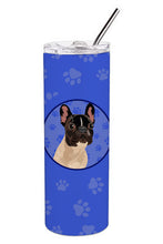 Load image into Gallery viewer, French Bulldog Fawn #3  Stainless Steel 20 oz Skinny Tumbler