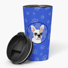 Load image into Gallery viewer, French Bulldog White #1  Stainless Steel 16 oz  Tumbler