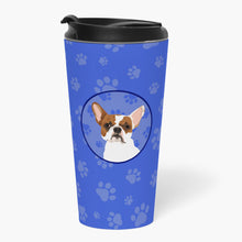Load image into Gallery viewer, French Bulldog White #2  Stainless Steel 16 oz  Tumbler
