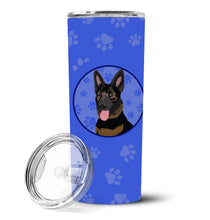 Load image into Gallery viewer, German Shepherd Bicolor  Stainless Steel 20 oz Skinny Tumbler