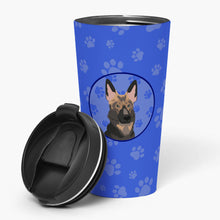 Load image into Gallery viewer, German Shepherd Puppy  Stainless Steel 16 oz  Tumbler